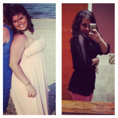 May 2012 (left) and now, February 2014 (right)